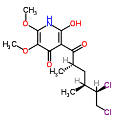 抗癣青霉素 A 5结构式