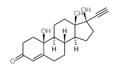 10β-羟基炔诺酮结构式
