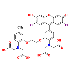 荧光钙探针FLUO-3结构式