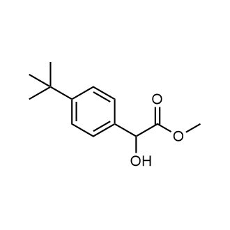 2-(4-(叔丁基)苯基)-2-羟基乙酸甲酯结构式