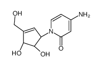 cyclopentenyl-3-deazacytidine structure