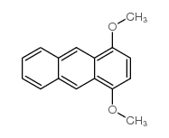 1,4-二甲氧基蒽结构式