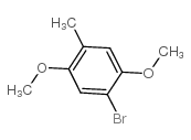 1-溴-2,5-二甲氧基-4-甲基苯结构式