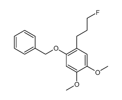 1-(benzyloxy)-2-(3-fluoropropyl)-4,5-dimethoxybenzene结构式