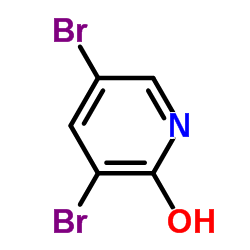 3,5-Dibromopyridin-2-ol structure