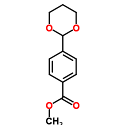 4-(1,3-二恶烷-2-基)苯甲酸甲酯结构式