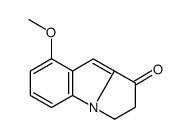 8-Methoxy-2,3-dihydro-1H-pyrrolo[1,2-a]indol-1-one Structure