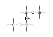 [[[[dimethyl(trimethylsilyloxy)silyl]amino]-dimethylsilyl]oxy-dimethylsilyl]methane结构式