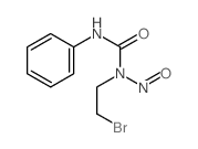 Urea, 1- (2-bromoethyl)-1-nitroso-3-phenyl- Structure