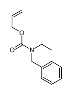 prop-2-enyl N-benzyl-N-ethylcarbamate Structure