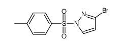 3-溴-1-甲苯磺酰-1H-吡唑结构式