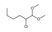 2-chloro-1,1-dimethoxyhexane结构式