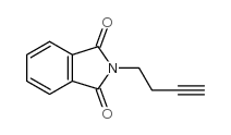N-(3-丁炔基)邻苯二甲酰亚胺结构式