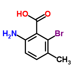 6-Amino-2-bromo-3-methylbenzoic acid structure