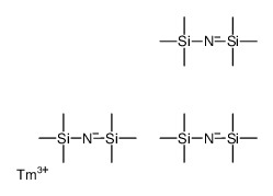 bis(trimethylsilyl)azanide,thulium(3+) Structure