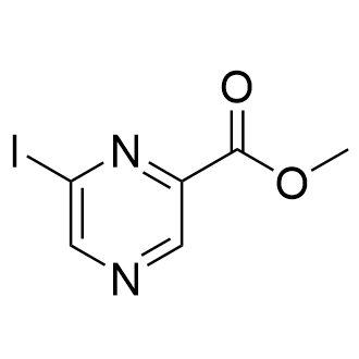 Methyl 6-iodopyrazine-2-carboxylate Structure