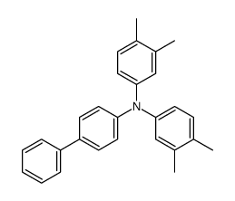 N-(3,4-dimethylphenyl)-3,4-dimethyl-N-(4-phenylphenyl)aniline结构式