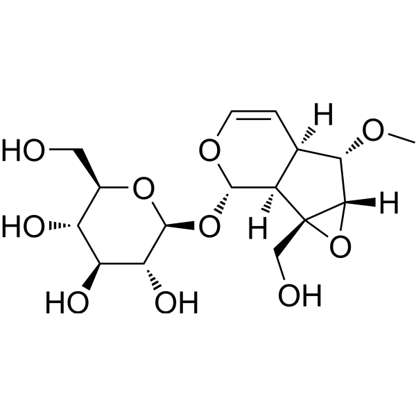6-O-甲基梓醇结构式
