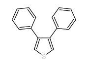 Thiophene,3,4-diphenyl- Structure
