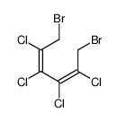 1,6-dibromo-2,3,4,5-tetrachlorohexa-2,4-diene Structure