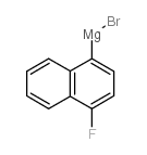 4-FLUORO-1-NAPHTHYLMAGNESIUM BROMIDE Structure