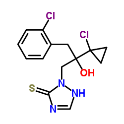 丙硫菌唑结构式