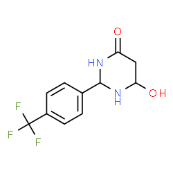 6-HYDROXY-2-[4-(TRIFLUOROMETHYL)PHENYL]-4(3H)-PYRIMIDINONE结构式