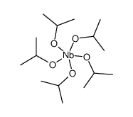 五异丙氧基铌结构式