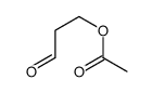 3-Oxopropyl acetate Structure