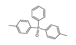 (phenyl)di(4-methylphenyl)phosphine oxide结构式