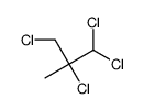 1,1,2,3-tetrachloro-2-methylpropane结构式