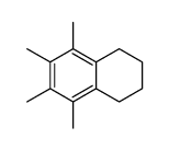 5,6,7,8-tetramethyl-1,2,3,4-tetrahydronaphthalene结构式