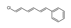 (1E,3E,5E)-1-chloro-6-phenyl-1,3,5-hexatriene Structure