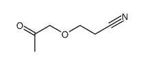 Propanenitrile, 3-(2-oxopropoxy)- (9CI)结构式