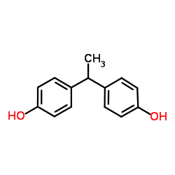 4,4'-Ethylidenediphenol structure