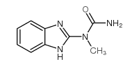 (9CI)-n-1H-苯并咪唑-2-基-n-甲基-脲结构式