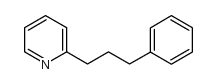 2-(3-phenylpropyl)pyridine Structure