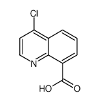 4-氯喹啉-8-羧酸结构式