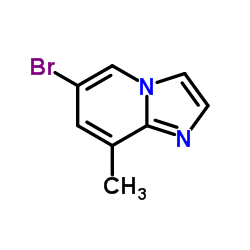 6-Bromo-8-methylimidazo[1,2-a]pyridine structure