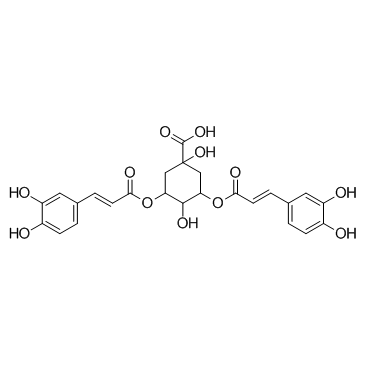 异绿原酸A结构式