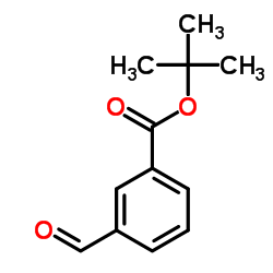 3-甲酰基苯甲酸叔丁酯结构式