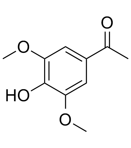 3',5'-Dimethoxy-4'-hydroxyacetophenone structure