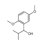 1-(2,5-dimethoxyphenyl)-2-methylpropan-1-ol结构式