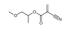 methoxypropyl cyanoacrylate Structure
