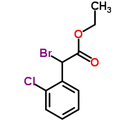 2-溴-2-(2-氯苯基)乙酸乙酯结构式