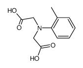 o-tolylazanediyl-bis-acetic acid Structure
