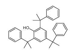 2,4,6-tris(1-methyl-1-phenylethyl)phenol Structure