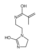 2-甲基-N-[2-(2-氧-1-咪唑烷基)乙基]-2-丙烯酰胺结构式