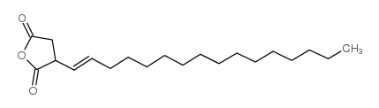 十六碳烯基琥珀酸酐结构式