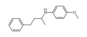 N-(4-methoxyphenyl)-4-phenyl-2-butylamine结构式